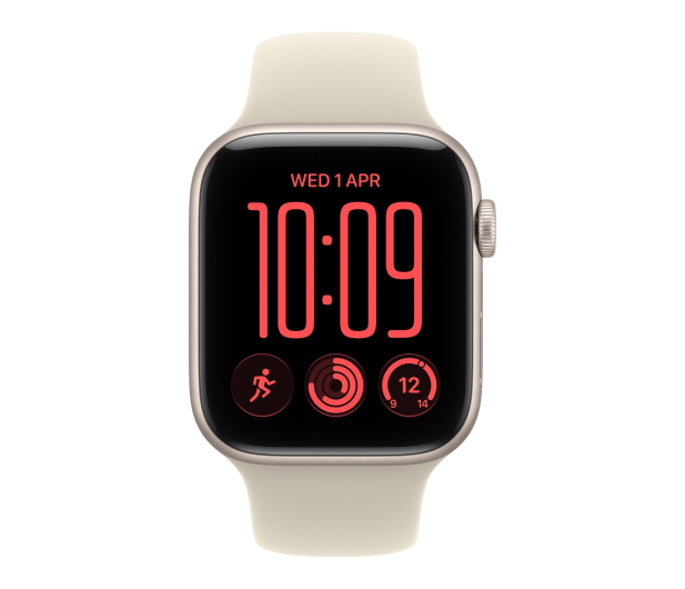 Apple Watch SE 3 40/Księżycowa Poświata Alu/Piaskowy Pasek M/L 5G - 1595833 - zdjęcie 2